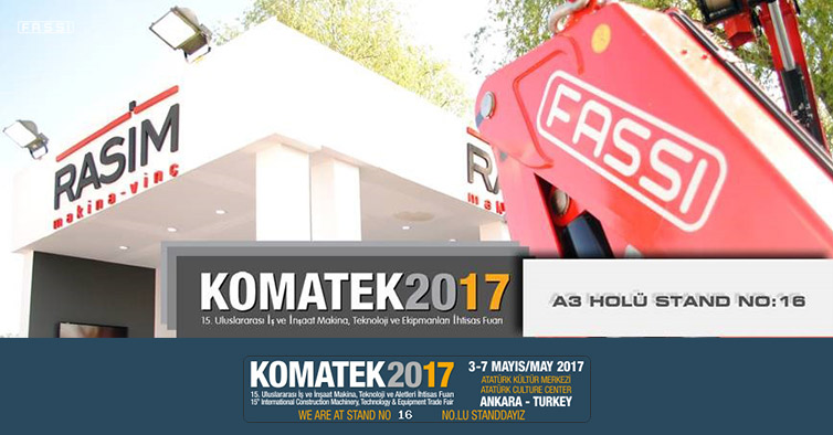 Komatek 2017 - Rasim Otomotiv Inşaat San. Tic. Ltd. Şti Komatek 2017 - Rasim Otomotiv Inşaat San. Tic. Ltd. Şti