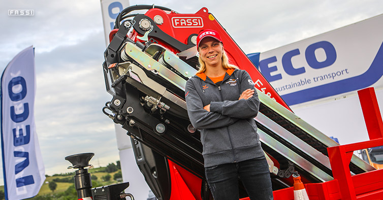 IVECO Schwabentruck: Steffi Halm IVECO Schwabentruck: Steffi Halm