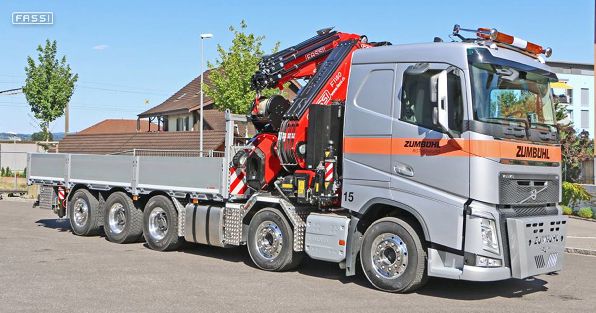 Fassi F1150RA per trasporto e movimentazione Fassi F1150RA per trasporto e movimentazione