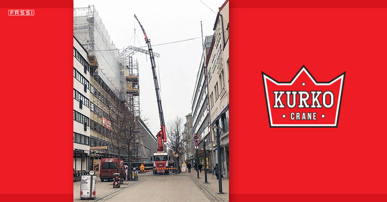 Fassi F2150RAL.2.28 + L816L jib Fassi F2150RAL.2.28 + L816L jib