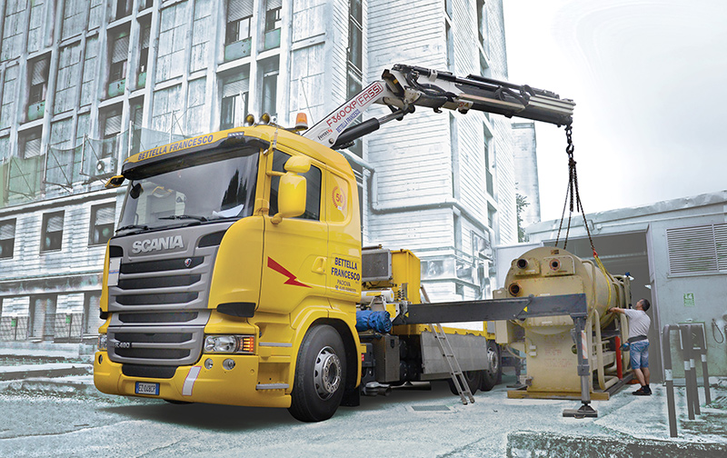 Scania & Fassi F360B Scania & Fassi F360B
