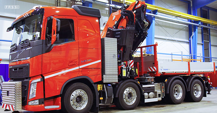 Fassi F820RA.2.26 - Volvo FH 540 8x4 Euro 6 Fassi F820RA.2.26 - Volvo FH 540 8x4 Euro 6