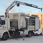 Fassi F95.0.23 e-active & KAMAZ 4308