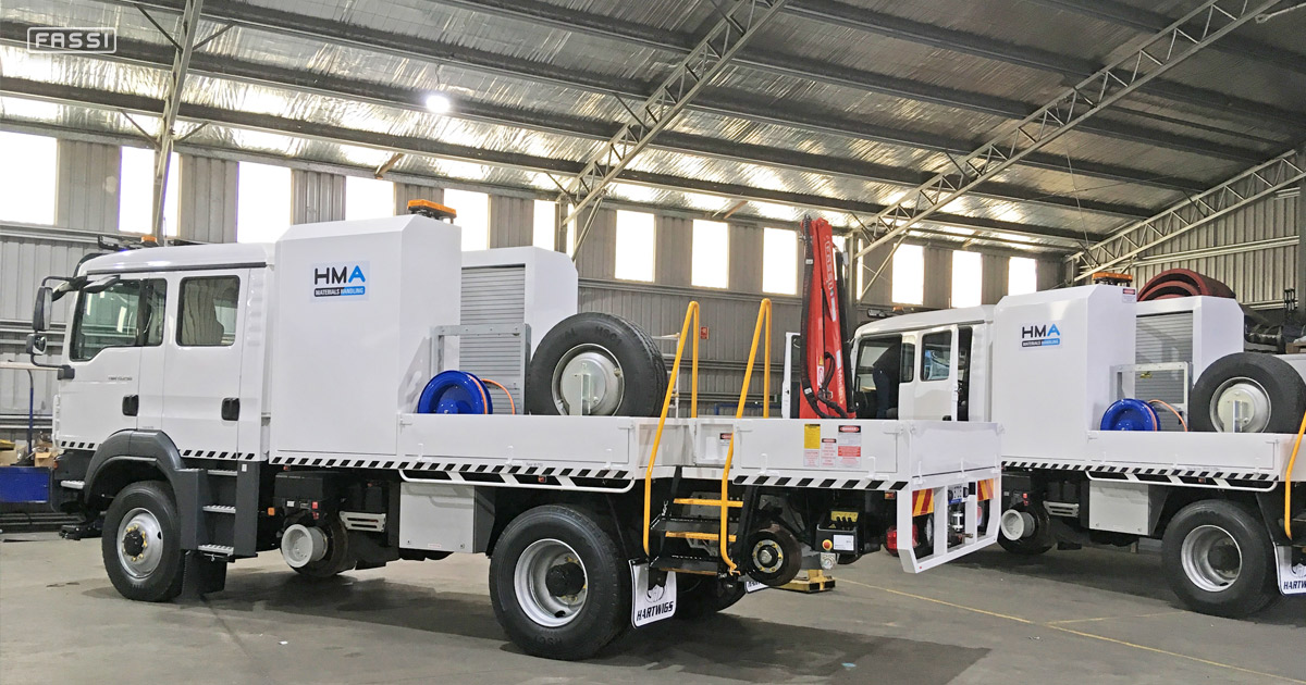 Fassi M25AFM.13 per uso ferroviario Fassi M25AFM.13 per uso ferroviario