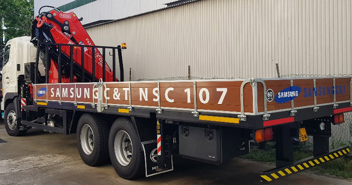 Due Fassi F455RA a Singapore Due Fassi F455RA a Singapore