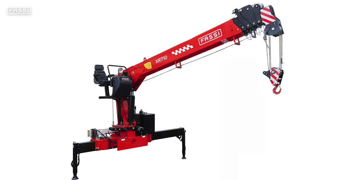 Fassi XR710 stiff boom cranes Fassi XR710 stiff boom cranes
