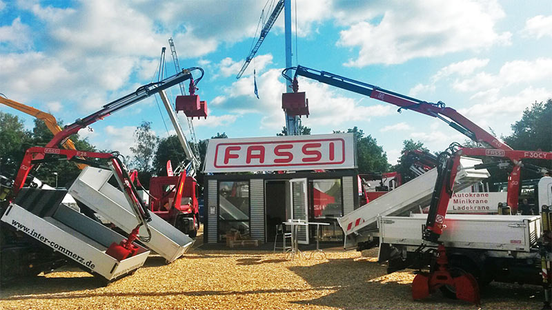 Fassi Ladekrane nimmt an der Messe NORDBAU teil Fassi Ladekrane nimmt an der Messe NORDBAU teil