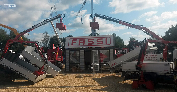 Fassi Ladekrane GmbH - Nordbau 2016 Fassi Ladekrane GmbH - Nordbau 2016