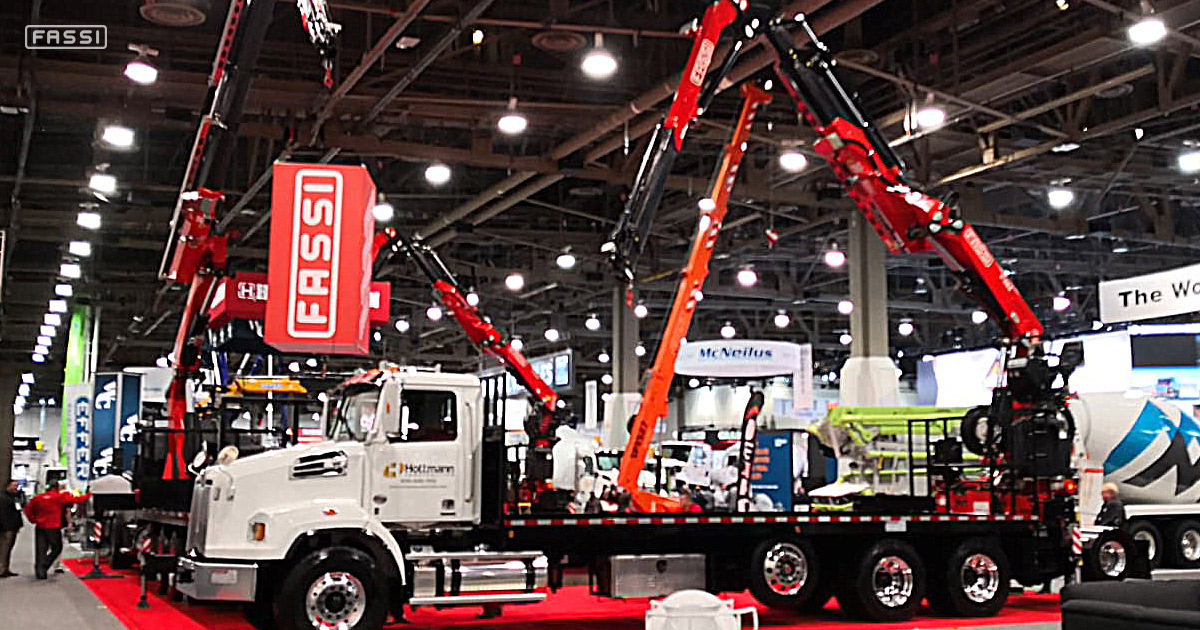 Fassi e Fascan al World of Concrete 2019  Fassi e Fascan al World of Concrete 2019