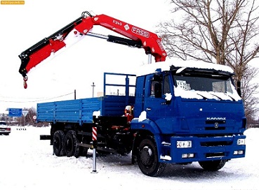 Fassi gru retrocabina F245A su Kamaz 65117